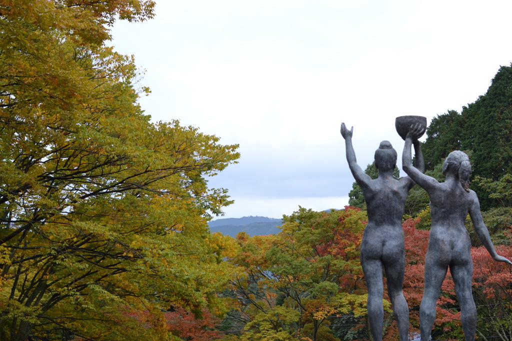 熱海 姫の沢公園 紅葉