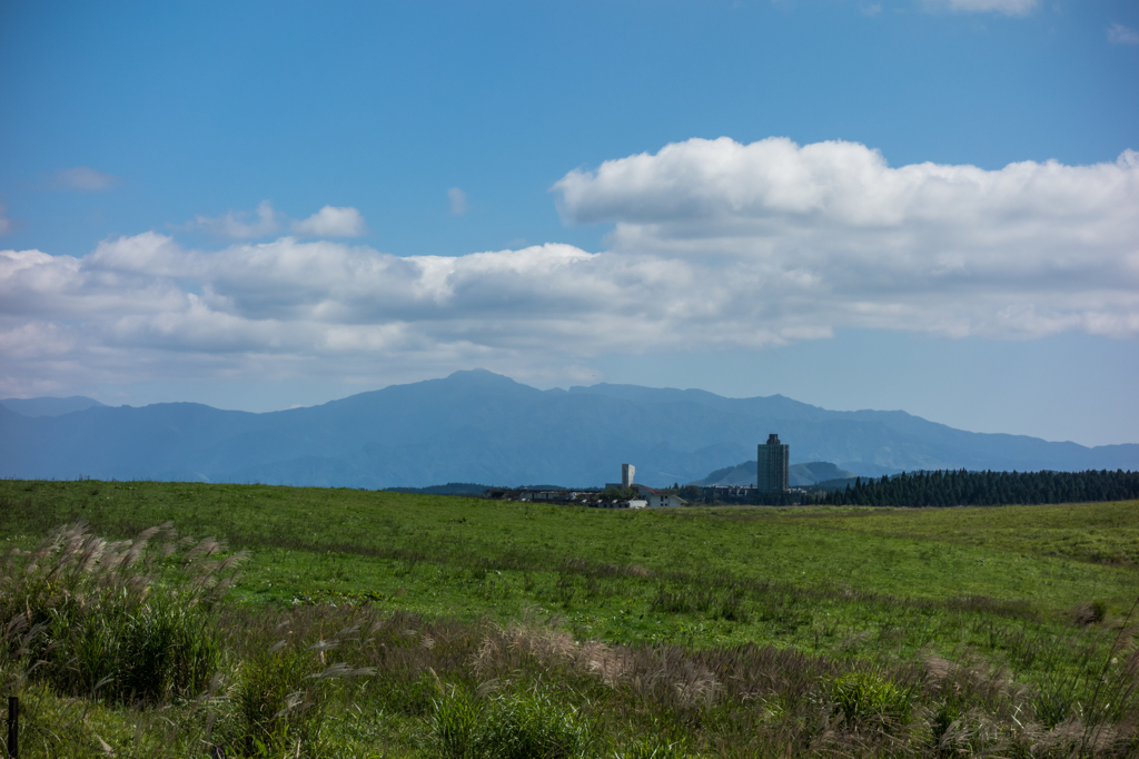 産山から祖母山