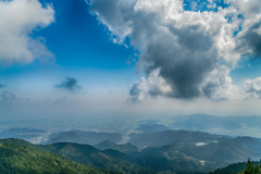 天山から佐賀平野