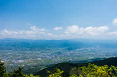 鷹取山から筑後川