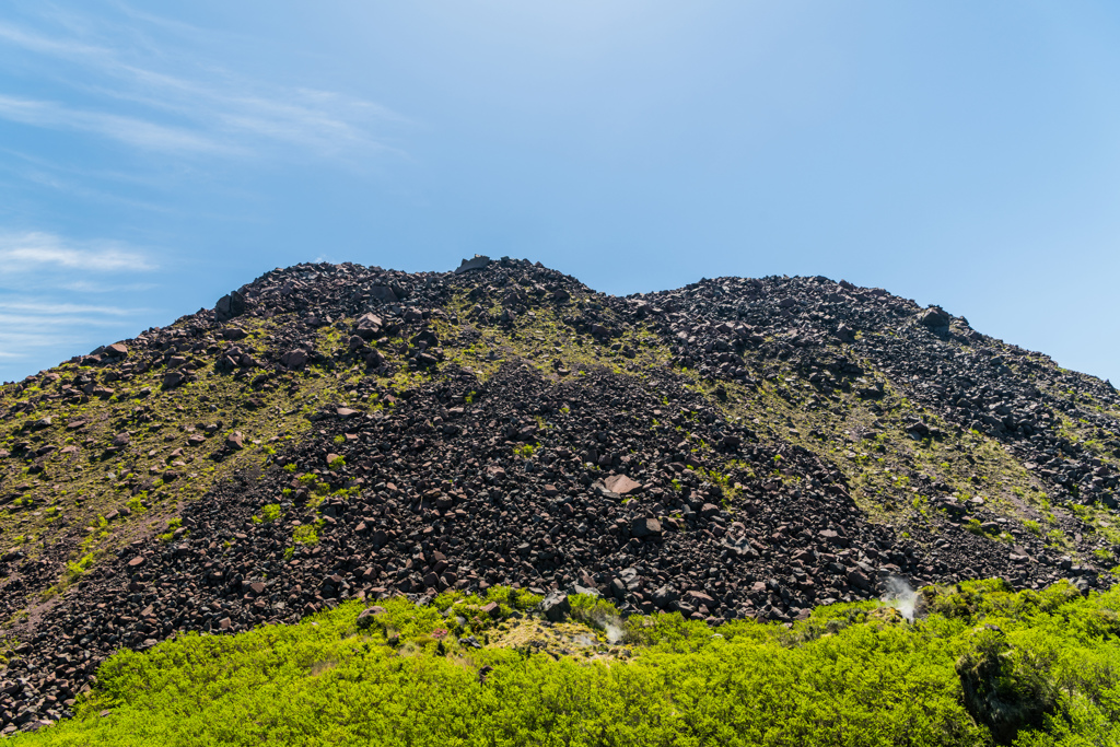 立岩の峰から平成新山
