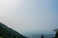 霞んでいます