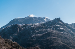 平成新山と普賢岳