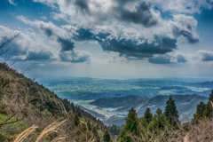 峠から佐賀平野