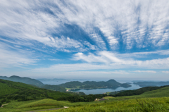 川内峠から古江湾