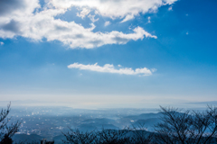 もやの下の佐賀平野