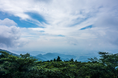 佐賀上空の雲