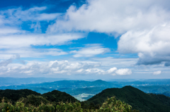 八幡岳山頂から伊万里方面