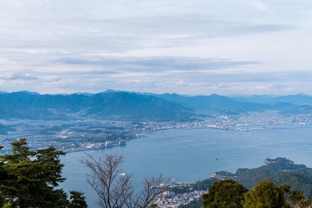 弥山からの眺望-2