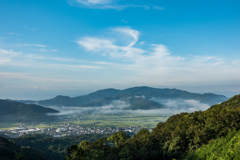 低山の雲海