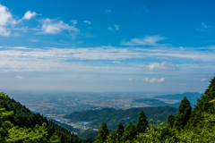 峠から佐賀平野