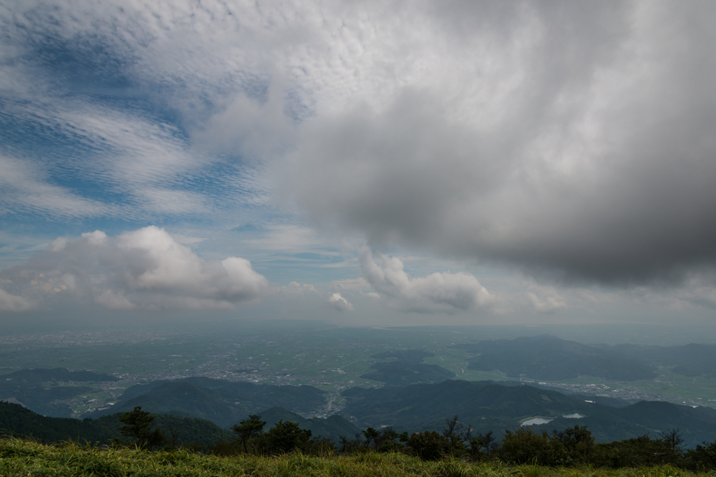 天山から佐賀平野