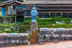 中尾郷の坂道にて-1