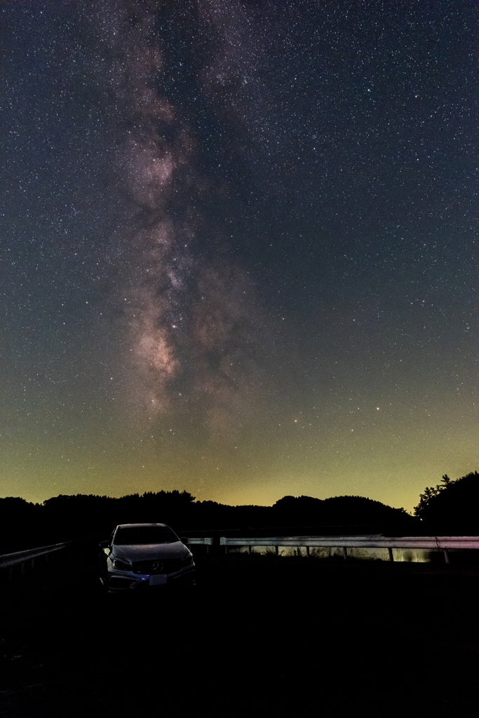 降り注ぐ星