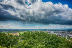 千葉城址から南東側