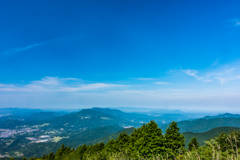 天山から八幡岳 天山から八幡岳