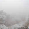 霧氷沢正面