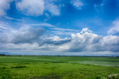 束の間の晴れ間