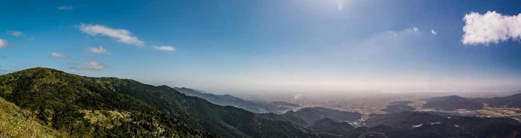 天山、佐賀平野パノラマ