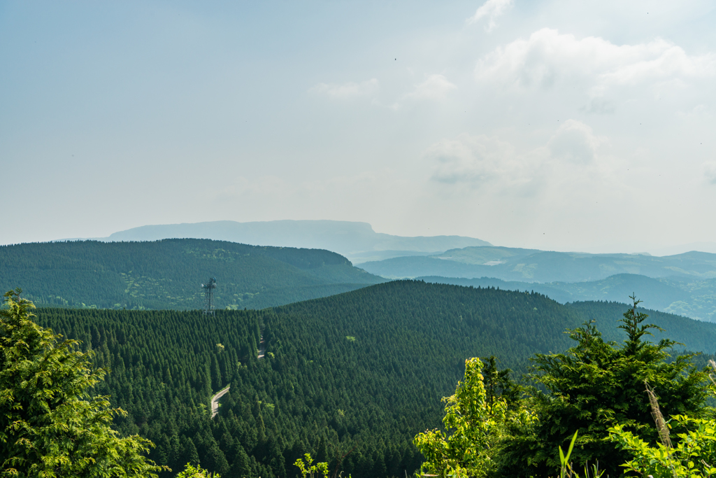 亀石山から万年山