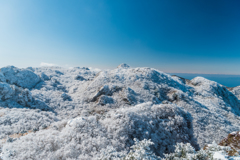 立岩の峰から普賢岳