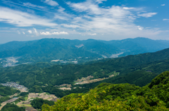 八幡岳山頂から-1