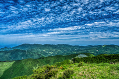 雨山から唐津方面