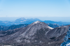 平治岳と由布岳