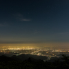 天山からの夜景