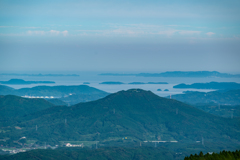 八幡岳から伊万里湾