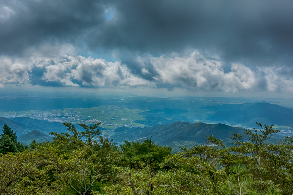 天山から佐賀平野
