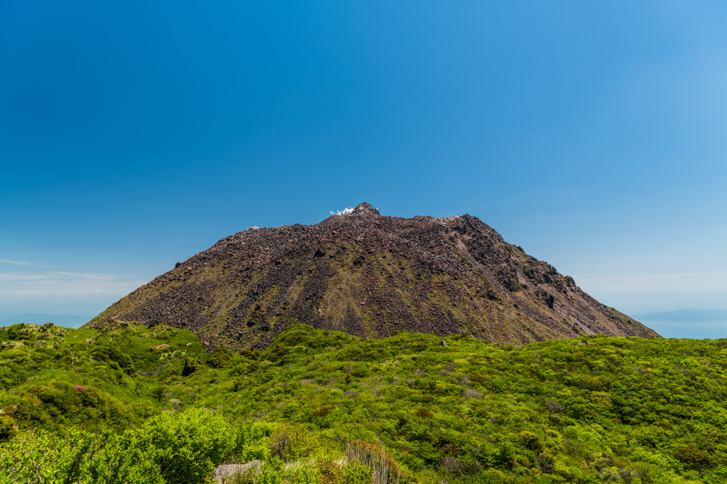 普賢岳から平成新山