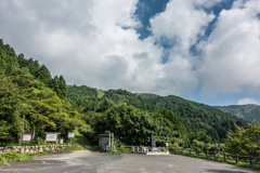 誰もいない駐車場
