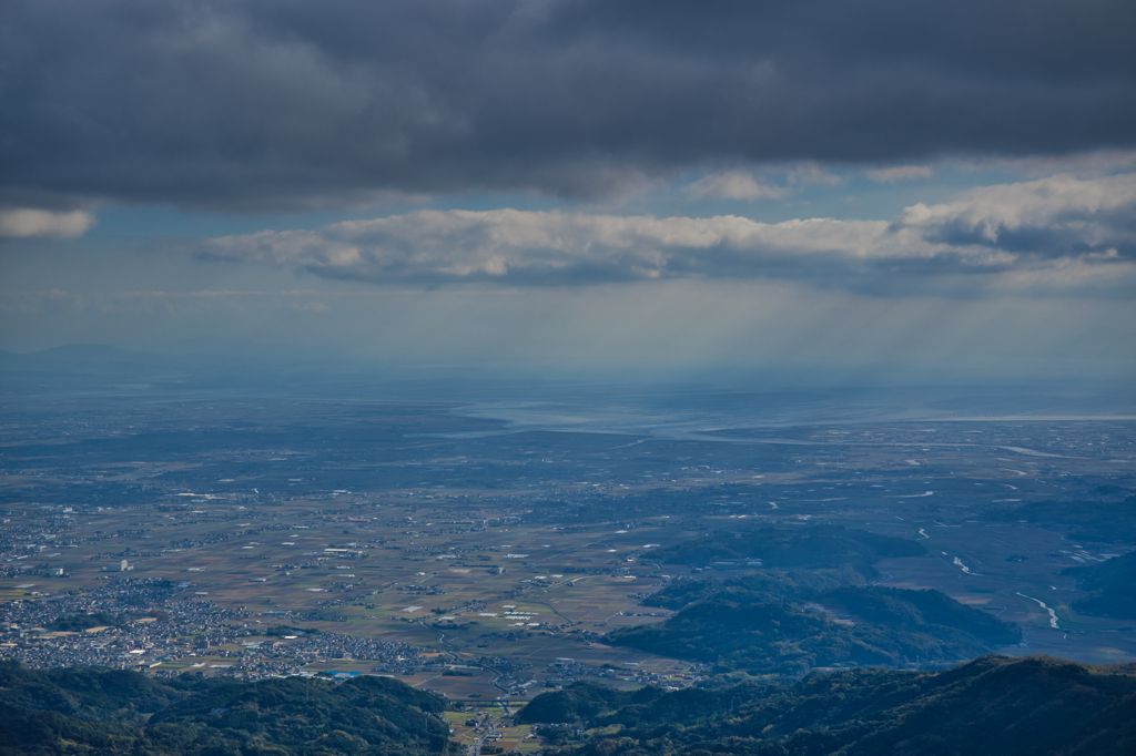 有明海と佐賀平野