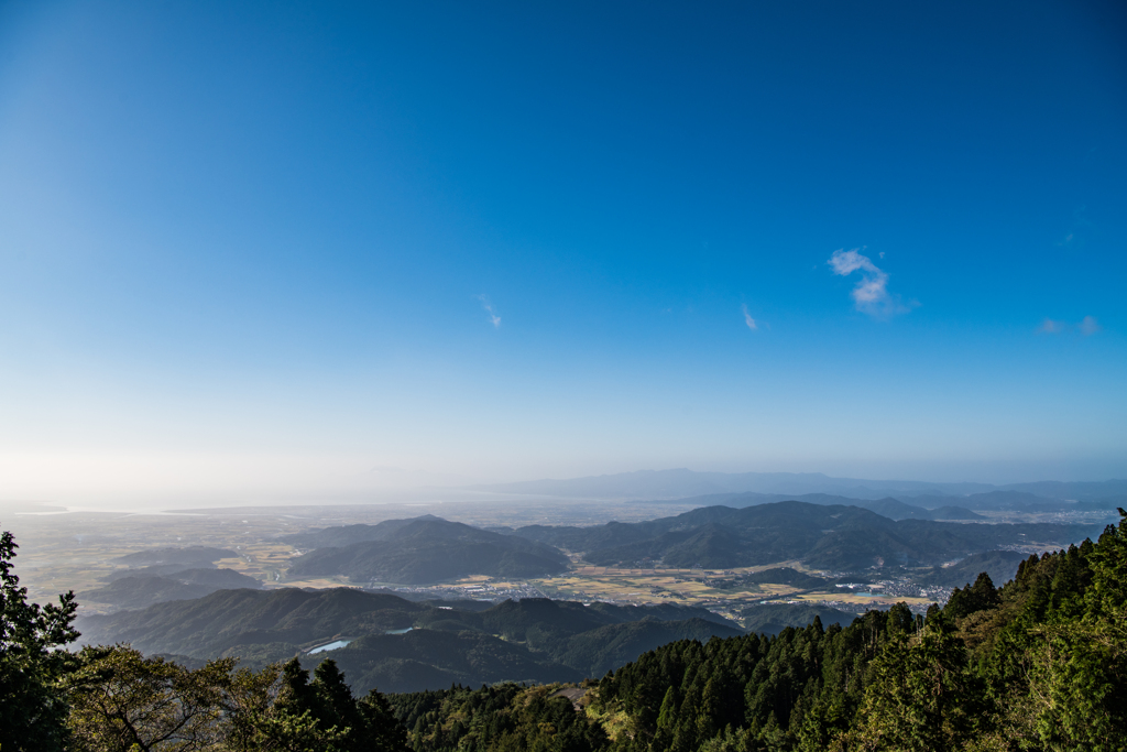 朝の佐賀平野