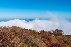 国見岳山頂から多良山系