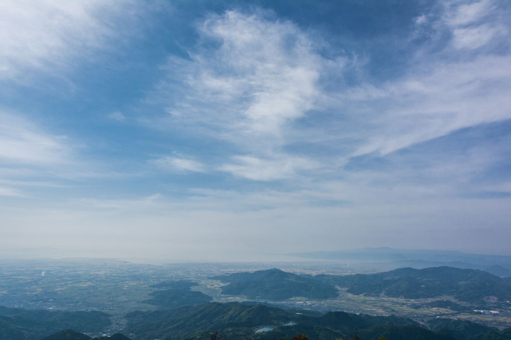 天山から鹿島方面