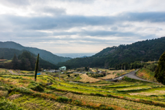 冬の江里山棚田