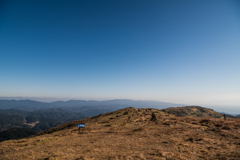 天山山頂から東側