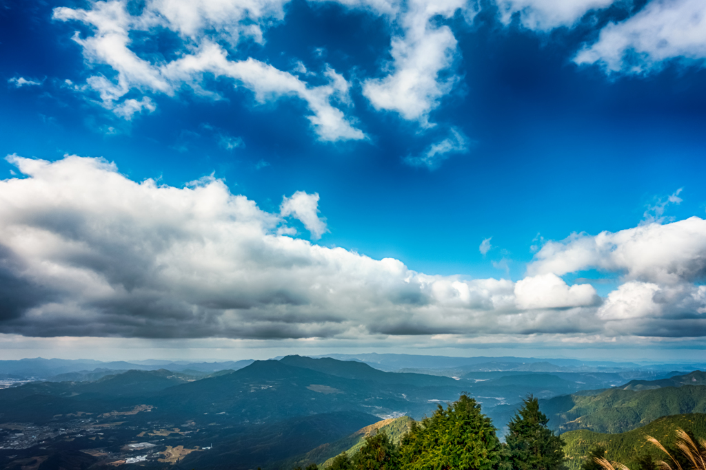 八幡岳、伊万里方面