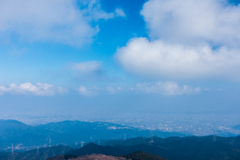 脊振から福岡市南部