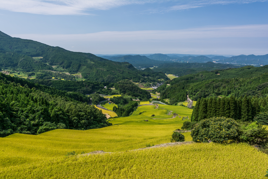 蕨野の展望所から