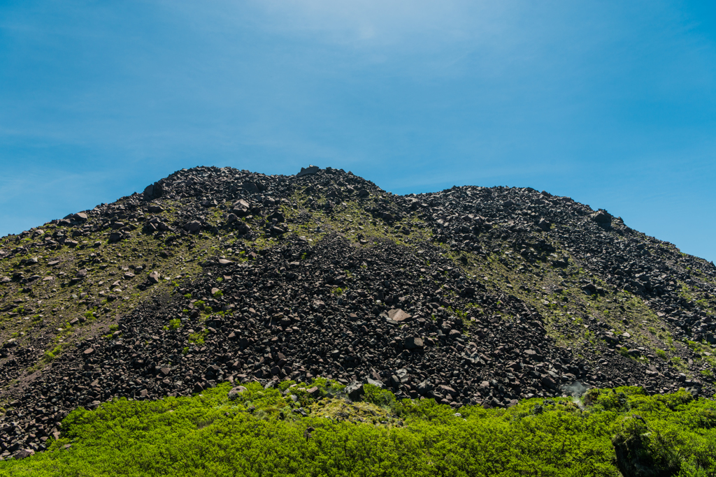 立岩の峰から平成新山