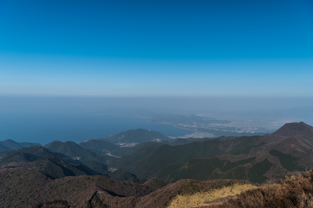 妙見岳から長崎方面