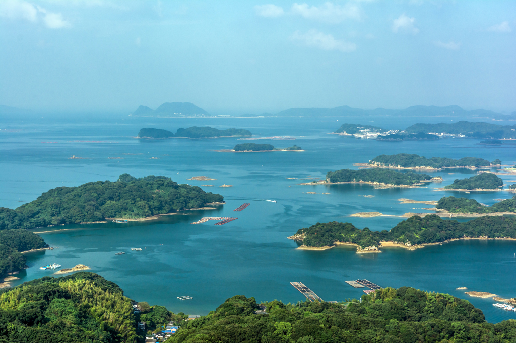 九十九島from石岳-2
