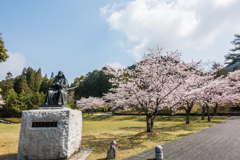 多久聖廟の桜-1
