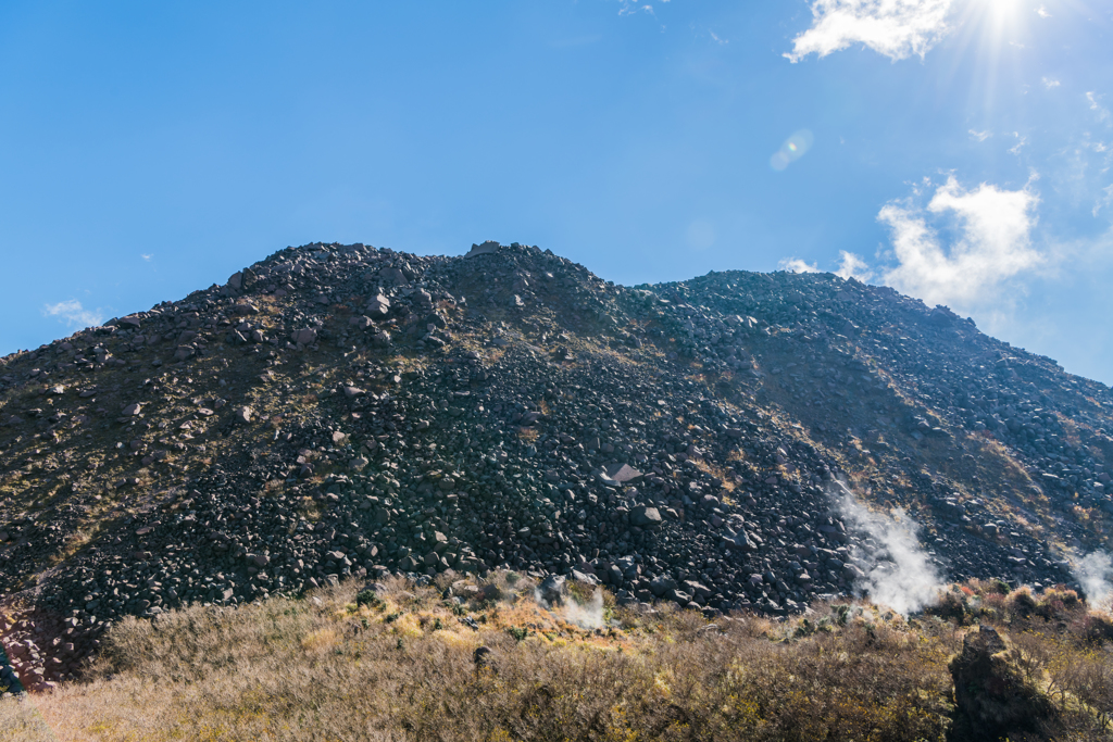 立岩の峰から平成新山