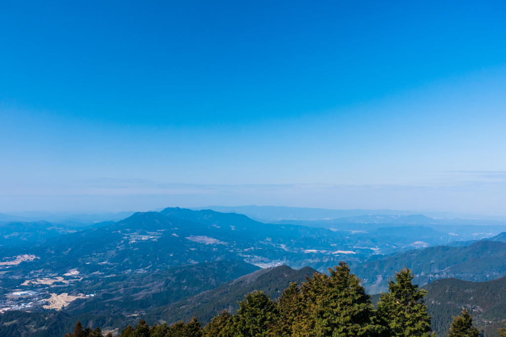 八幡岳、伊万里方面