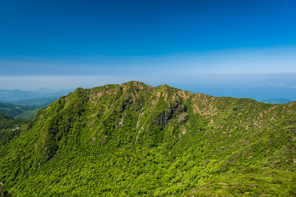 普賢岳から妙見岳