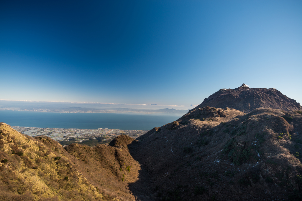 国見岳から島原方面